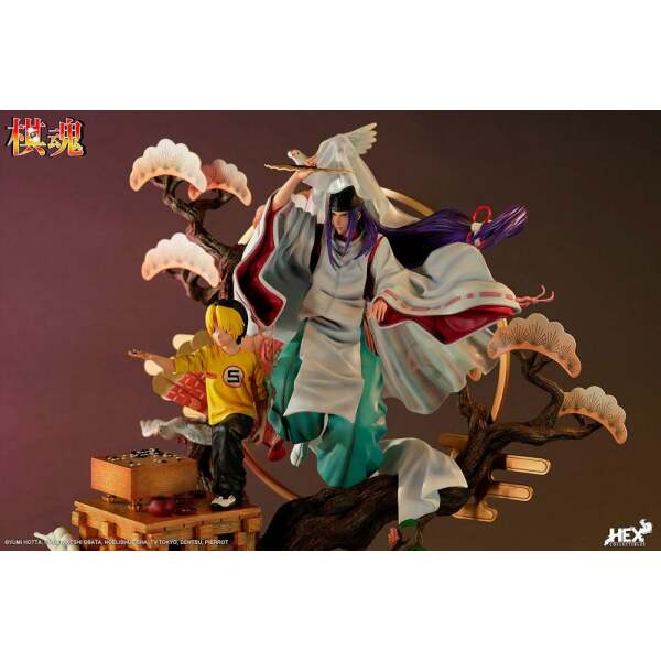 Estatua Shindou Hikaru & Fujiwara no Sai Hikaru no Go 1/6 The Divine Move 52 cm HEX Collectibles - Collector4U.com