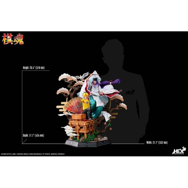 Estatua Shindou Hikaru & Fujiwara no Sai Hikaru no Go 1/6 The Divine Move 52 cm HEX Collectibles - Collector4U.com