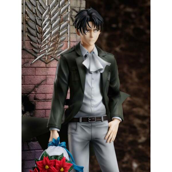 Estatua Levi Birthday Attack of Titan The Final Season PVC 1/7 30cm Furyu - Collector4U.com