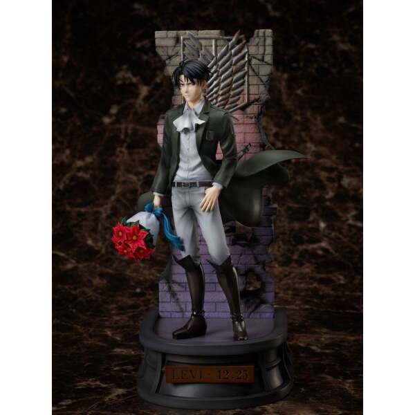 Estatua Levi Birthday Attack of Titan The Final Season PVC 1/7 30cm Furyu - Collector4U.com