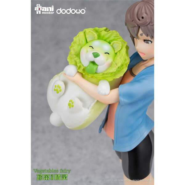 Estatua Sai and Cabbage Dog Original Character 1/7 Vegetable Fairies 25 cm AniMester