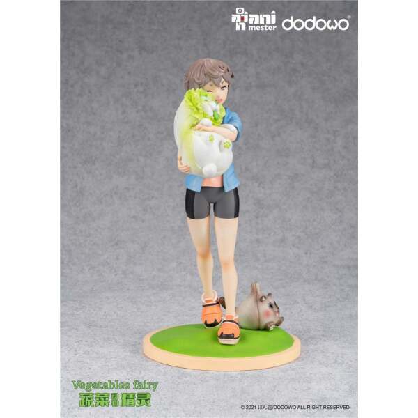 Estatua Sai and Cabbage Dog Original Character 1/7 Vegetable Fairies 25 cm AniMester