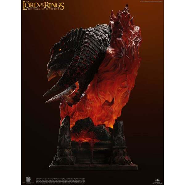 Busto Balrog Cinta Edition El Señor de los Anillos 61cm Queen Studios - Collector4U.com