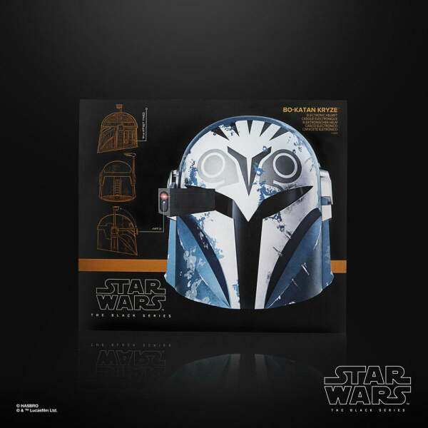 Casco Electrónico Bo-Katan Kryze Star Wars: The Mandalorian Black Series 2022 Hasbro - Collector4U.com