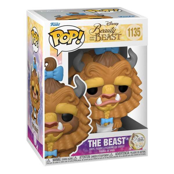 Funko Beast w/Curls La bella y la bestia Figura POP! Movies Vinyl 9 cm - Collector4U.com