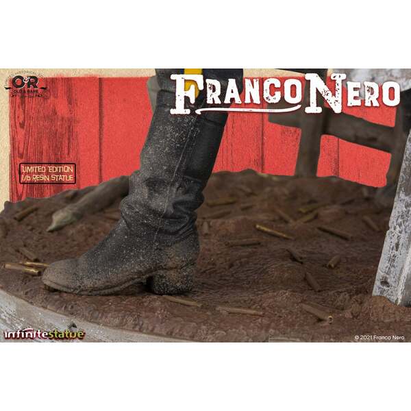 Estatua Franco Nero Django (1966) Old & Rare 30cm Infinite Statue - Collector4U.com