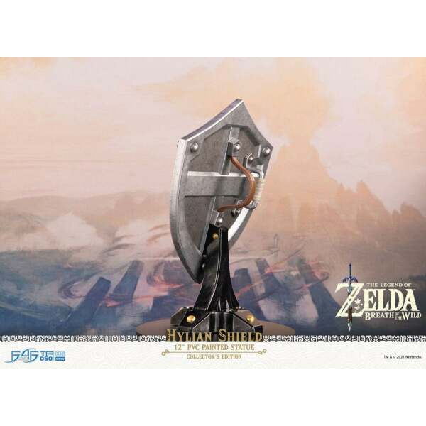 Estatua Hylian Shield The Legend of Zelda Breath of the Wild PVC Collector's Edition 29 cm First 4 Figures - Collector4U.com