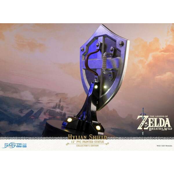 Estatua Hylian Shield The Legend of Zelda Breath of the Wild PVC Collector's Edition 29 cm First 4 Figures - Collector4U.com