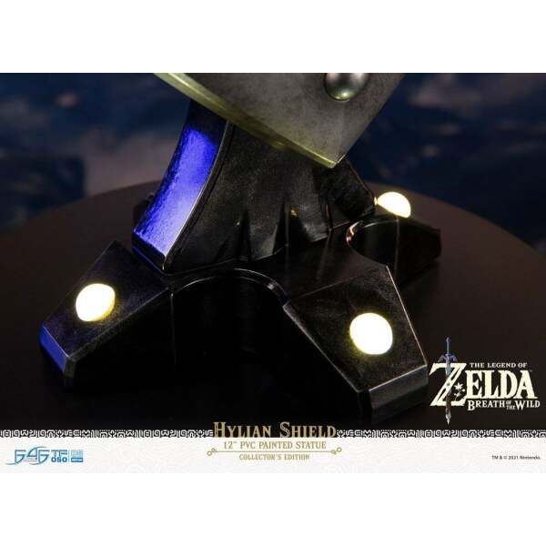 Estatua Hylian Shield The Legend of Zelda Breath of the Wild PVC Collector's Edition 29 cm First 4 Figures - Collector4U.com