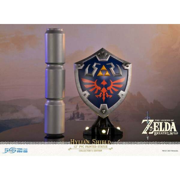 Estatua Hylian Shield The Legend of Zelda Breath of the Wild PVC Collector's Edition 29 cm First 4 Figures - Collector4U.com