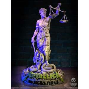 Estatua Metallica Rock Ikonz On Tour Lady Justice Knucklebonz - Collector4U.com