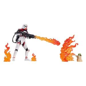 Figura Incinerator Trooper & Grogu Star Wars: The Mandalorian Vintage Collection 2022 10 cm Hasbro - Collector4U.com