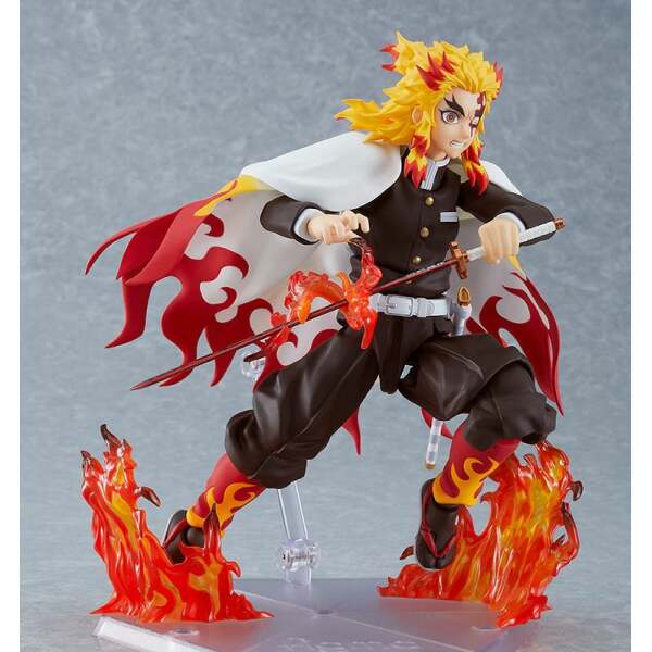 Figura Kyojuro Rengoku Demon Slayer: Kimetsu no Yaiba Figma 15 cm Max Factory - Collector4U.com