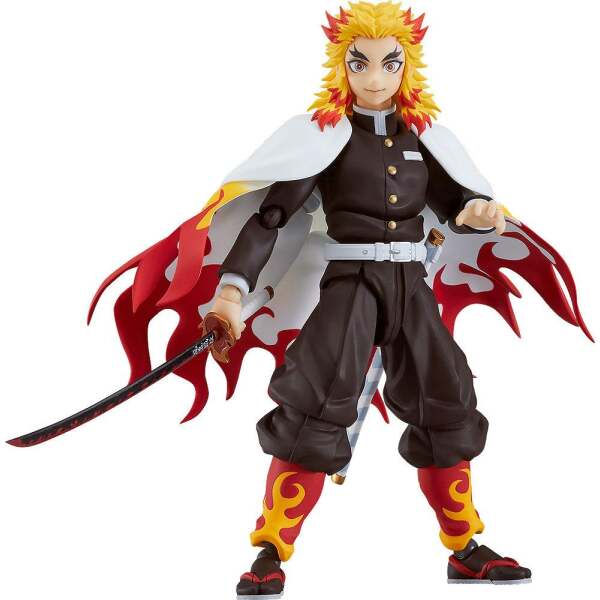 Figura Kyojuro Rengoku Demon Slayer: Kimetsu no Yaiba Figma 15 cm Max Factory - Collector4U.com