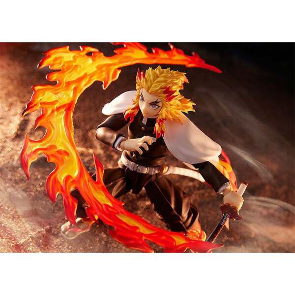 Figura Kyojuro Rengoku Demon Slayer: Kimetsu no Yaiba Figma 15 cm Max Factory - Collector4U.com