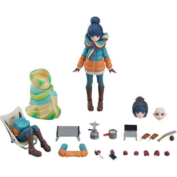 Figura Rin Shima Laid-Back Camp Figma DX Edition 13cm Max Factory - Collector4U.com