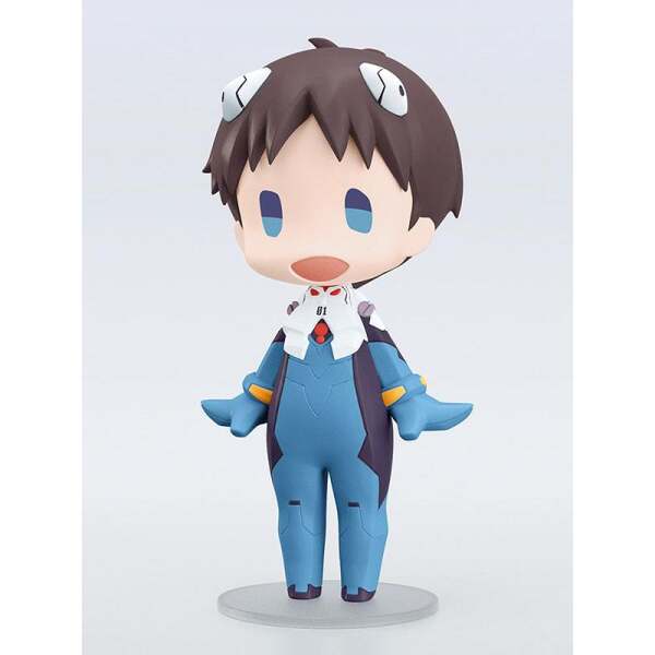 Figura Shinji Ikari Rebuild of Evangelion HELLO! 10cm GSC - Collector4U.com