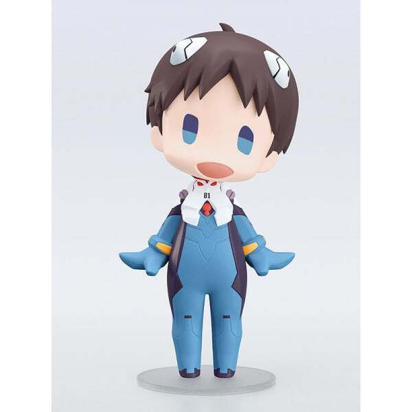 Figura Shinji Ikari Rebuild of Evangelion HELLO! 10cm GSC - Collector4U.com