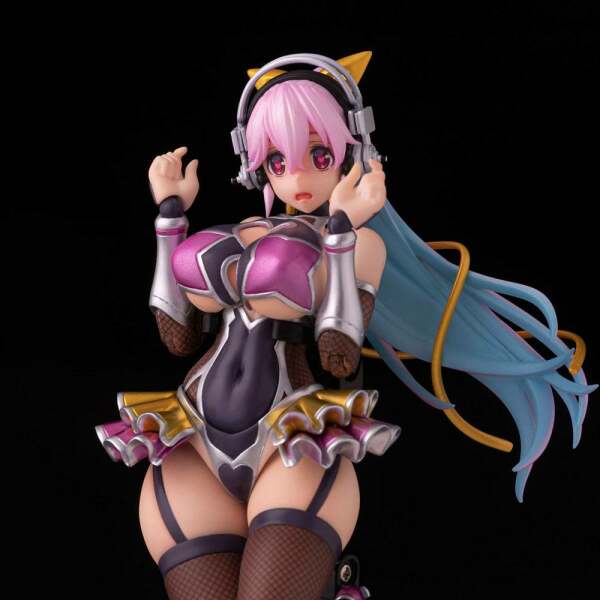 Figura Super Sonico Taimanin RPG × Super Sonico PVC Taimanin Ni Narimausu Ver. 14 cm Second Axe - Collector4U.com