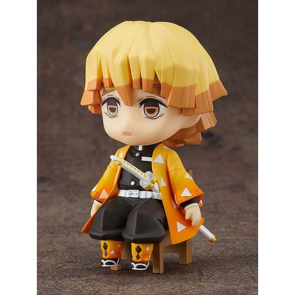 Figura Zenitsu Agatsuma Demon Slayer: Kimetsu no Yaiba Nendoroid Swacchao! 9 cm GSC - Collector4U.com