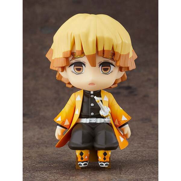 Figura Zenitsu Agatsuma Demon Slayer: Kimetsu no Yaiba Nendoroid Swacchao! 9 cm GSC - Collector4U.com