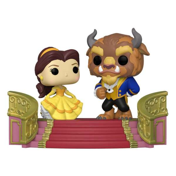 Funko Belle & Beast La bella y la bestia Pack de 2 POP Moment! Vinyl Figuras 9 cm - Collector4U.com