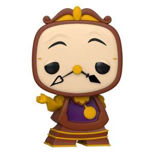 Funko Cogsworth La bella y la bestia Figura POP! Movies Vinyl 9 cm - Collector4U.com