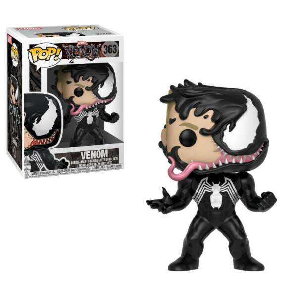 Funko Eddie Brock Venom POP! Marvel Vinyl Cabezón Venomized 9 cm - Collector4U.com