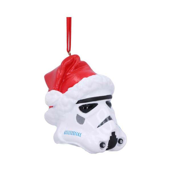 Santa Hat Stormtrooper Decoración Árbol de Navidad Original Star Wars 8cm - Collector4U.com