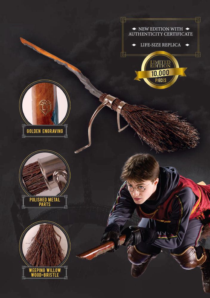 Réplica Escoba Saeta de Fuego Harry Potter 1/1 2022 Edition Cinereplicas