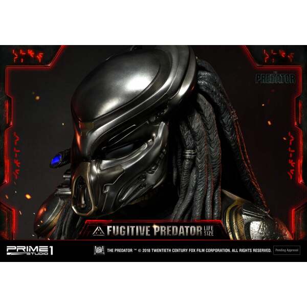 Busto Fugitive Predator 2018 1/1 76 cm Prime 1 Studio - Collector4U.com