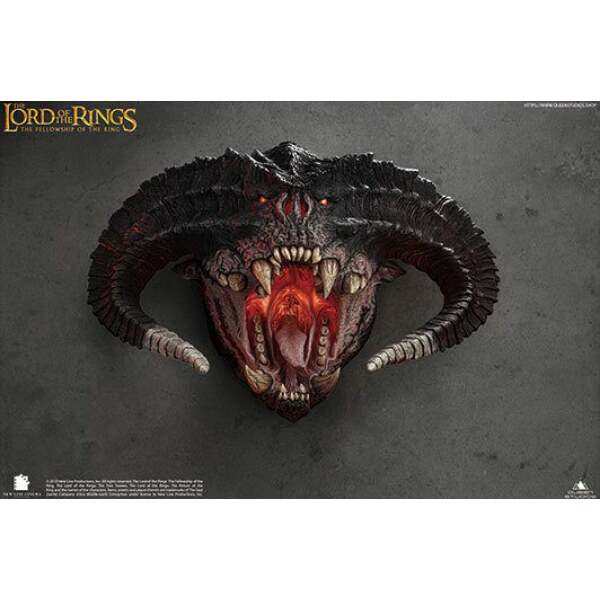 Escultura de Pared Balrog Polda El Señor de los Anillos 1/1 Edition Version I (Wall Mount Head) 94 cm - Collector4U.com