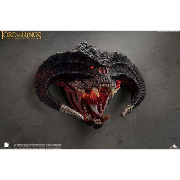 Escultura de Pared Balrog Polda El Señor de los Anillos 1/1 Edition Version I (Wall Mount Head) 94 cm - Collector4U.com