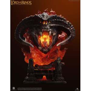 Busto Balrog Polda El Señor de los Anillos 1/1 Edition Version II (Flames & Base) 164 cm - Collector4U.com