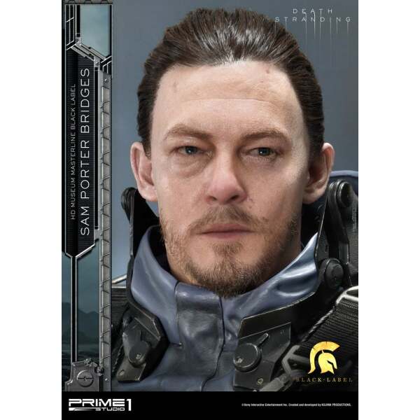 Estatua Sam Porter Bridges Black Label Death Stranding 1/2 106 cm - Collector4U.com