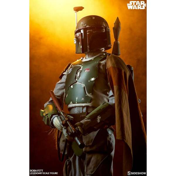 Star Wars Estatua Legendary Scale 1/2 Boba Fett 104 cm - Collector4U.com