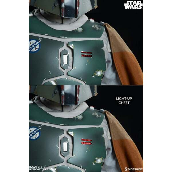 Star Wars Estatua Legendary Scale 1/2 Boba Fett 104 cm - Collector4U.com