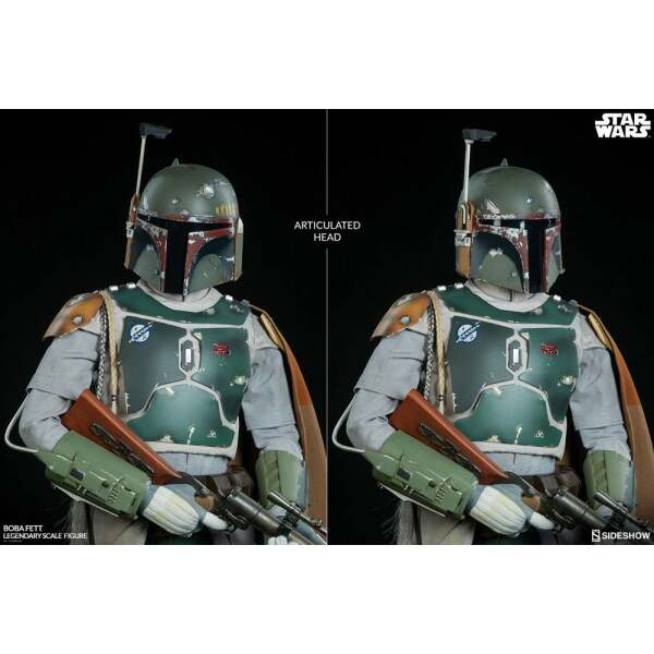 Star Wars Estatua Legendary Scale 1/2 Boba Fett 104 cm - Collector4U.com