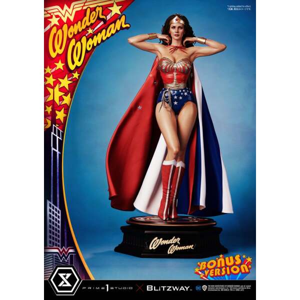 Estatua Lynda Carter Bonus Version Wonder Woman 1975 1/3 69 cm Prime 1 Studio - Collector4U.com