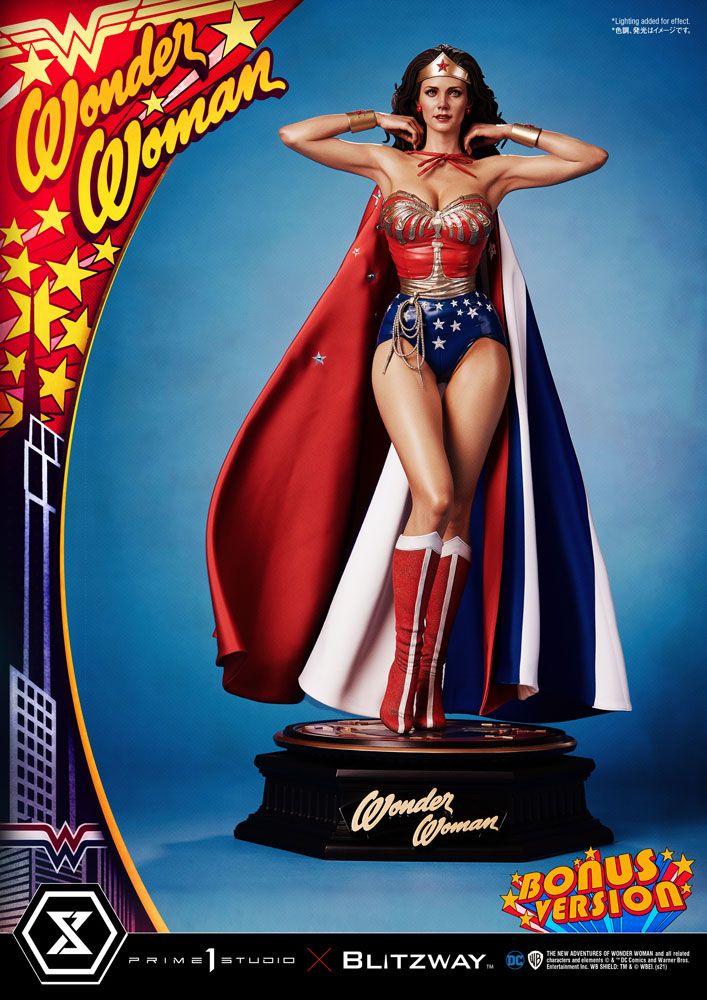 Estatua Lynda Carter Bonus Version Wonder Woman 1975 1/3 69 cm Prime 1 Studio