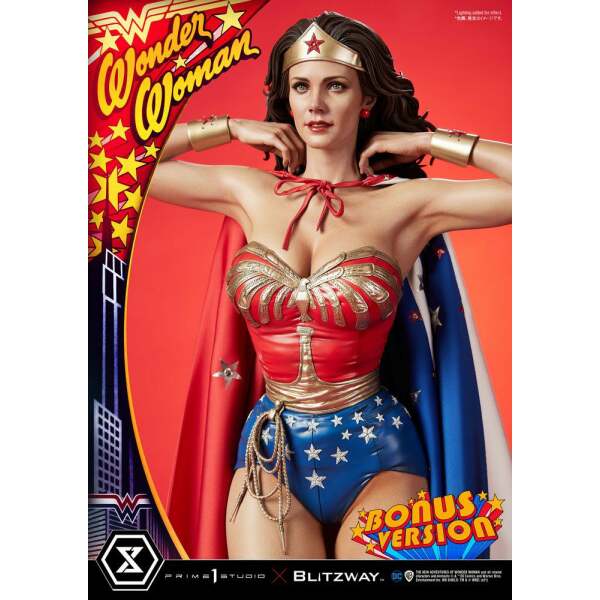 Estatua Lynda Carter Bonus Version Wonder Woman 1975 1/3 69 cm Prime 1 Studio - Collector4U.com