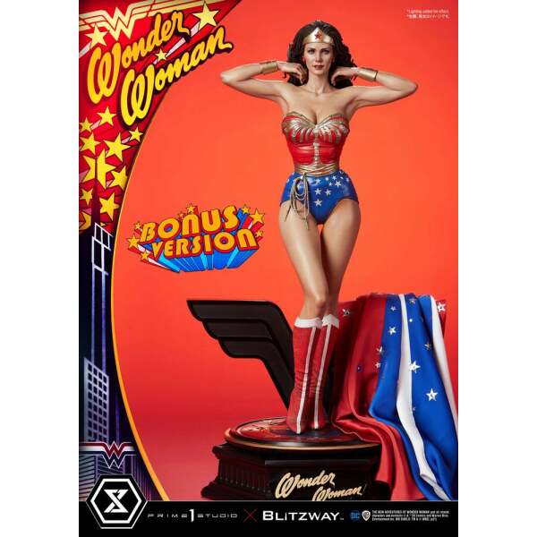 Estatua Lynda Carter Bonus Version Wonder Woman 1975 1/3 69 cm Prime 1 Studio - Collector4U.com