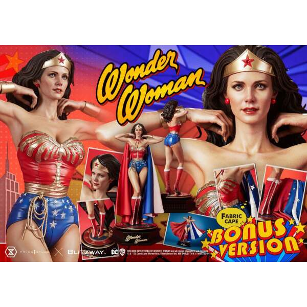 Estatua Lynda Carter Bonus Version Wonder Woman 1975 1/3 69 cm Prime 1 Studio - Collector4U.com