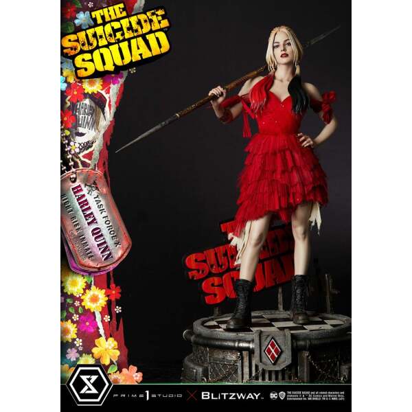 Estatua Harley Quinn Bonus Version The Suicide Squad 1/3 71 cm Prime 1 Studio - Collector4U.com