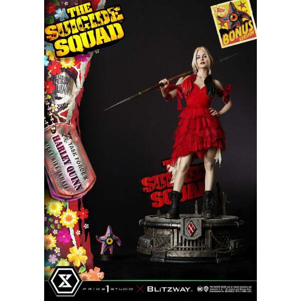 Estatua Harley Quinn Bonus Version The Suicide Squad 1/3 71 cm Prime 1 Studio - Collector4U.com