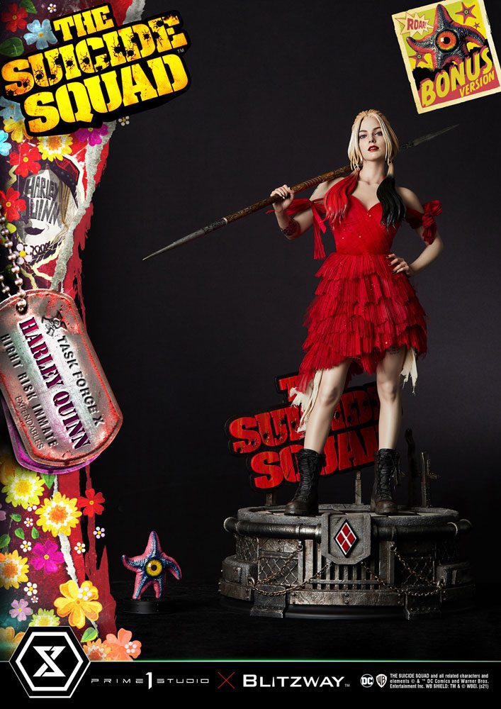 Estatua Harley Quinn Bonus Version The Suicide Squad 1/3 71 cm Prime 1 Studio