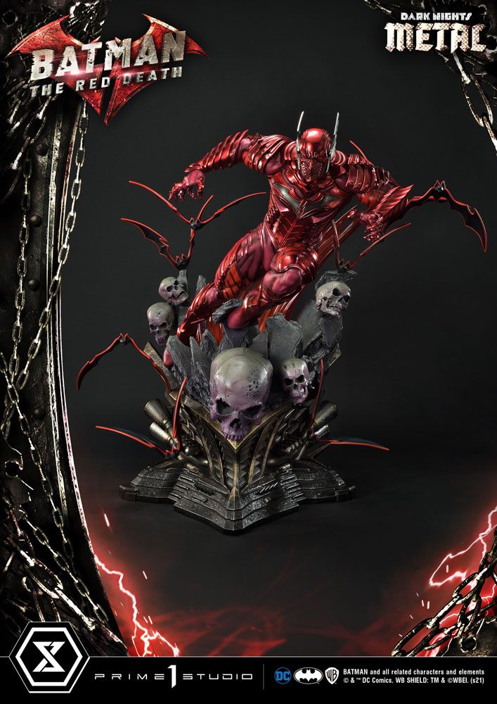 Estatua The Red Death Dark Nights: Metal 1/3 75 cm