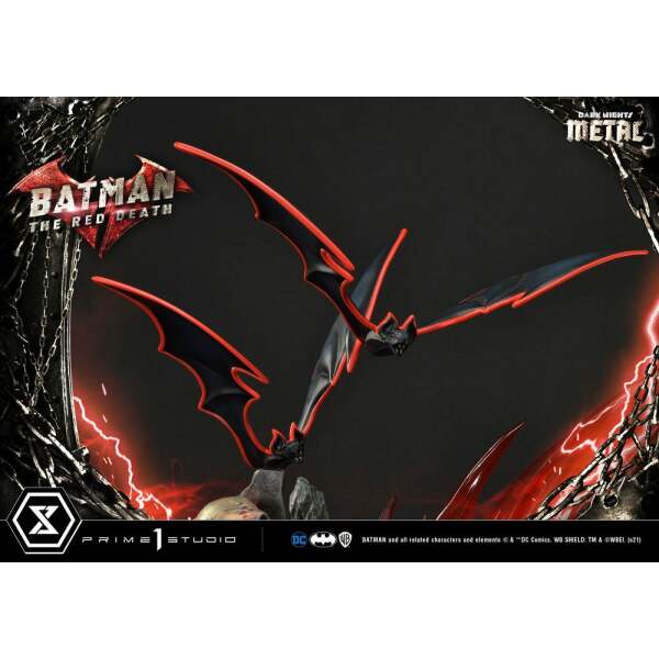 Estatua The Red Death Dark Nights: Metal 1/3 75 cm - Collector4U.com