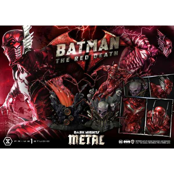 Estatua The Red Death Dark Nights: Metal 1/3 75 cm - Collector4U.com