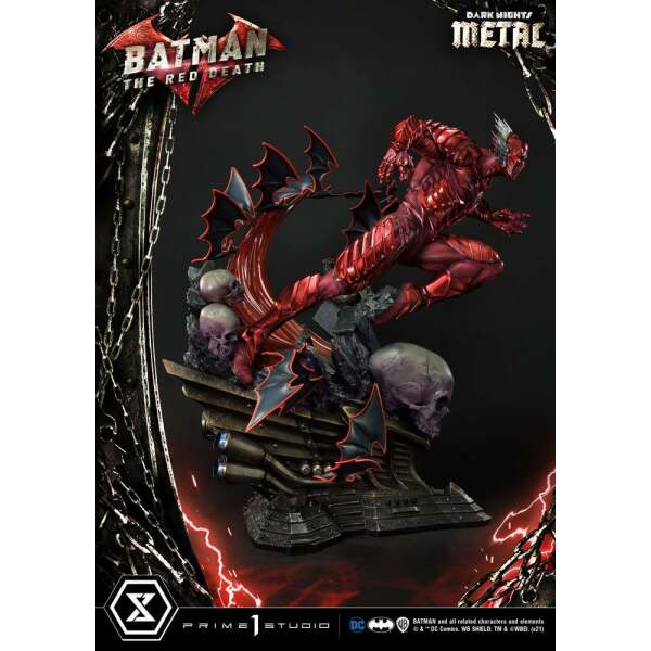 Estatua The Red Death Dark Nights: Metal 1/3 75 cm - Collector4U.com